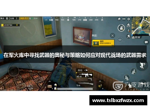 在军火库中寻找武器的奥秘与策略如何应对现代战场的武器需求